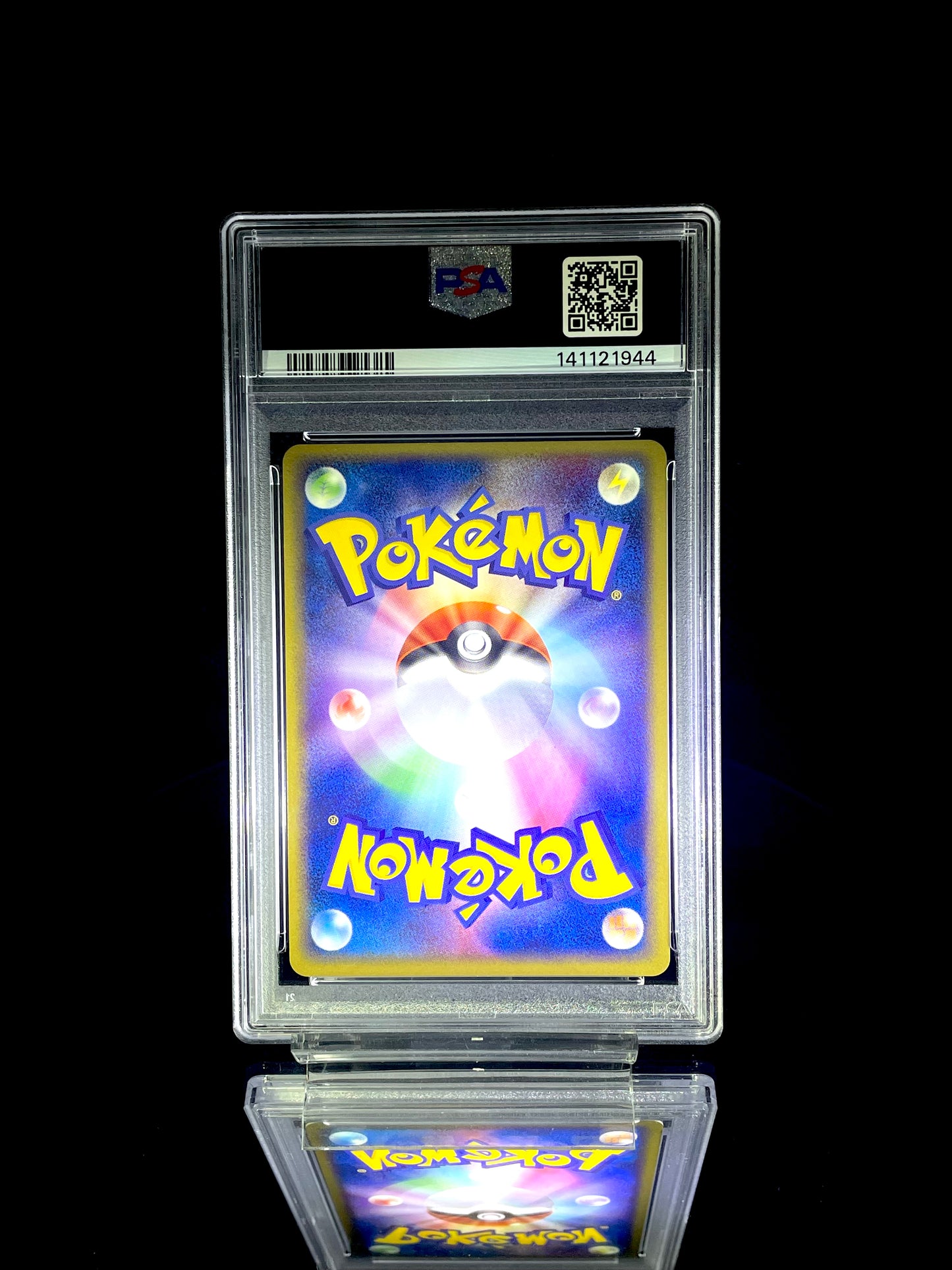 DARK AMPHAROS-HOLO / 2004 POKEMON JAPANESE ROCKET GANG STRIKES BACK / #039 / PSA 10 / Cert 141121944 - Back