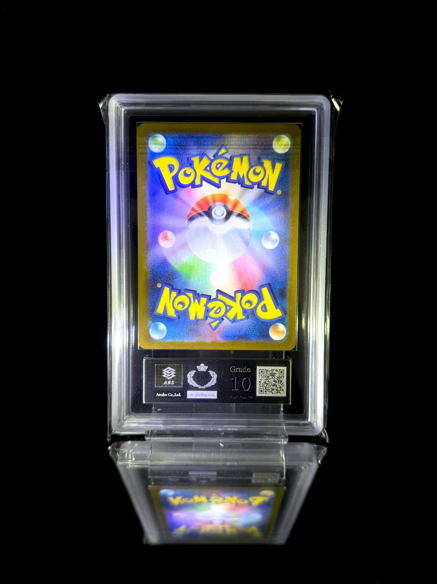 Team Rocket's Mewtwo ex / sv10 / #125/098 / SAR / ARS 10 / Cert null - Back