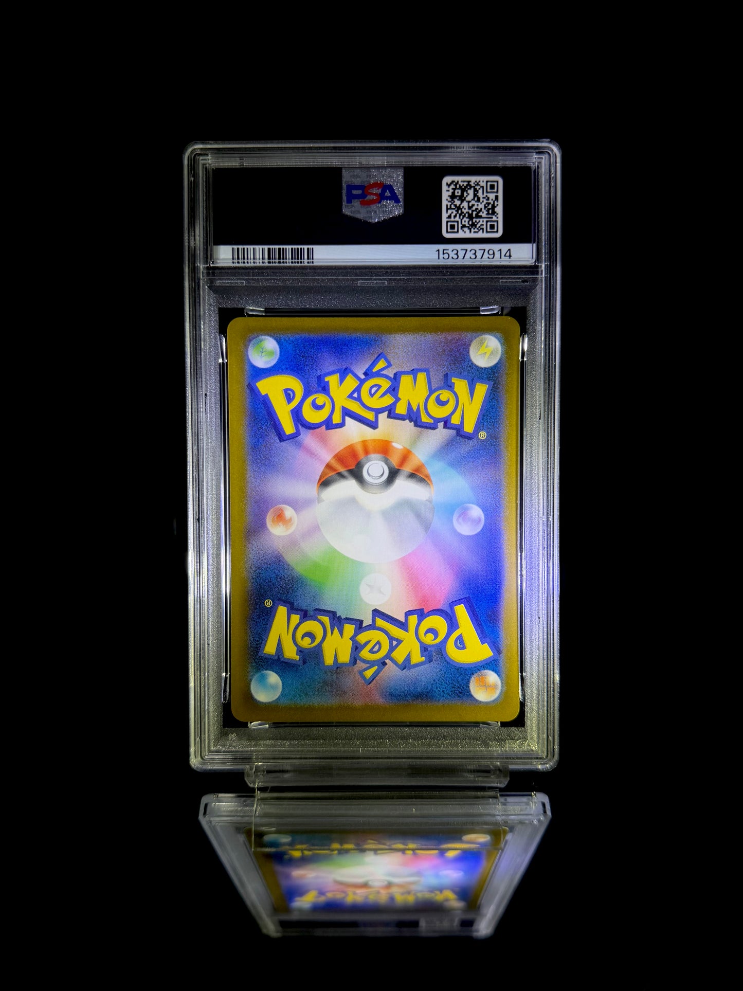 TEAM ROCKET'S MEOWTH / 2025 POKEMON SV10 JP / #109 / ART RARE / PSA 10 / Cert 153737914 - Back
