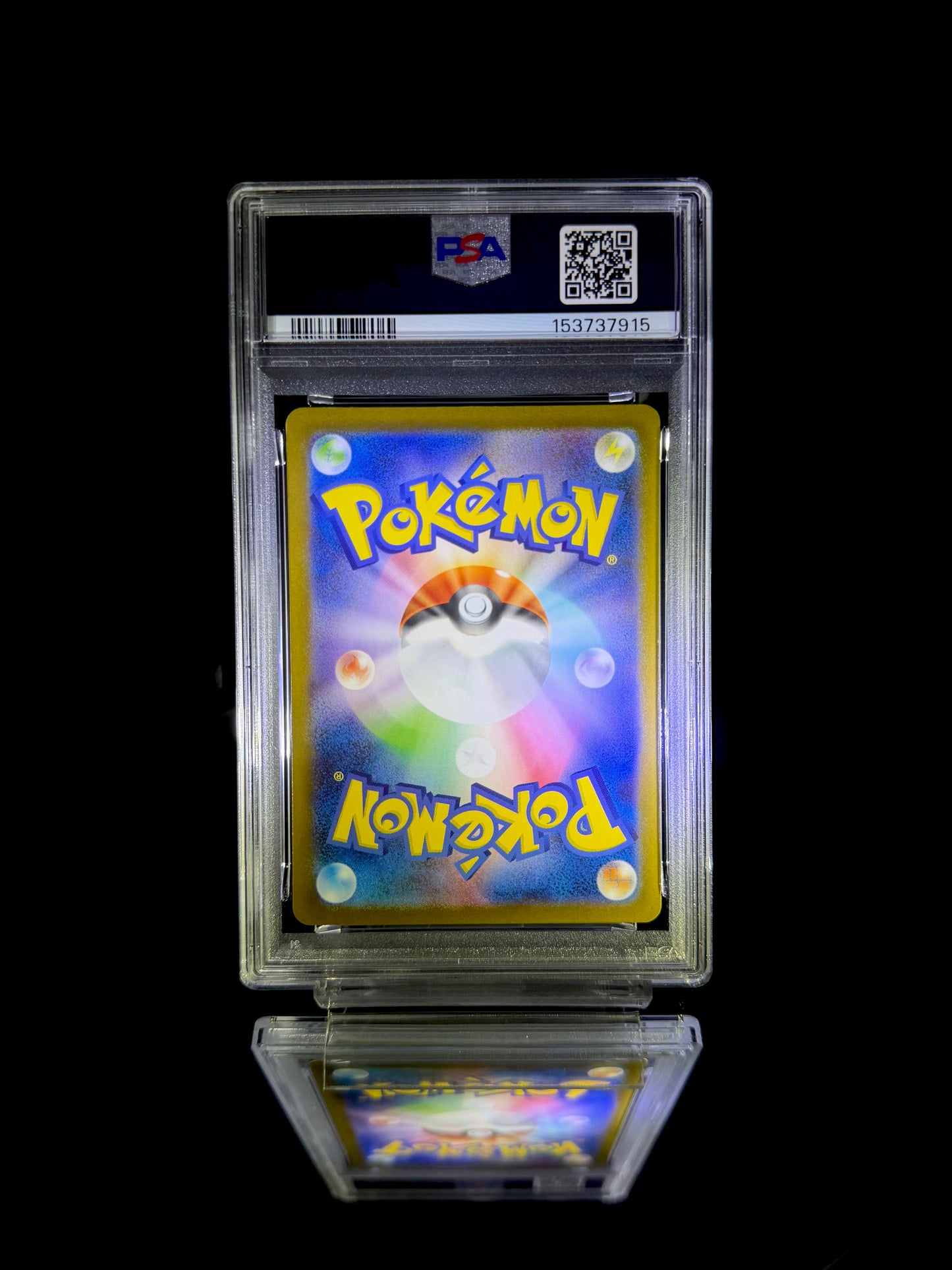 TEAM ROCKET'S MEOWTH / 2025 POKEMON SV10 JP / #109 / ART RARE / PSA 10 / Cert 153737915 - Back