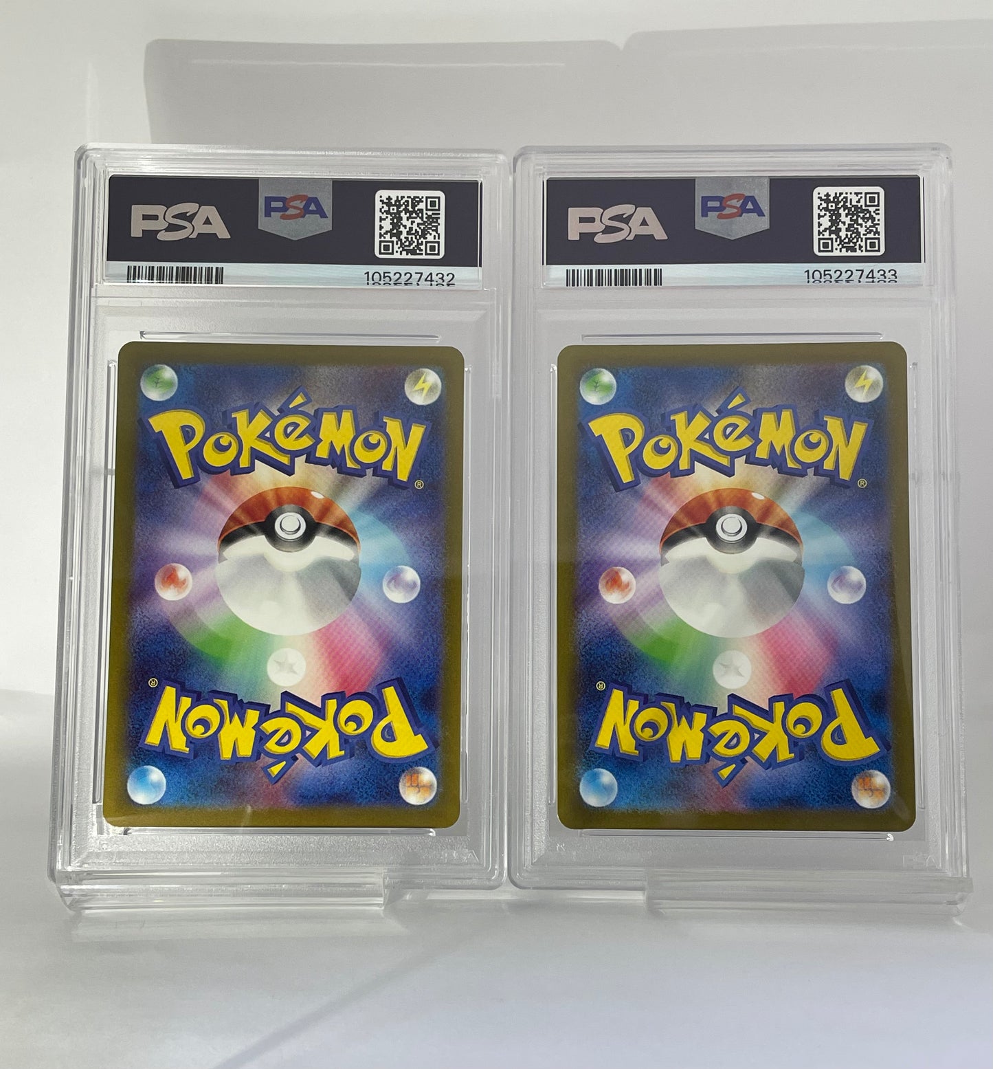 PSA 10 Mewtwo AR 183/165 Mew AR 183/172 sequential Set Pokemon Card Japanese