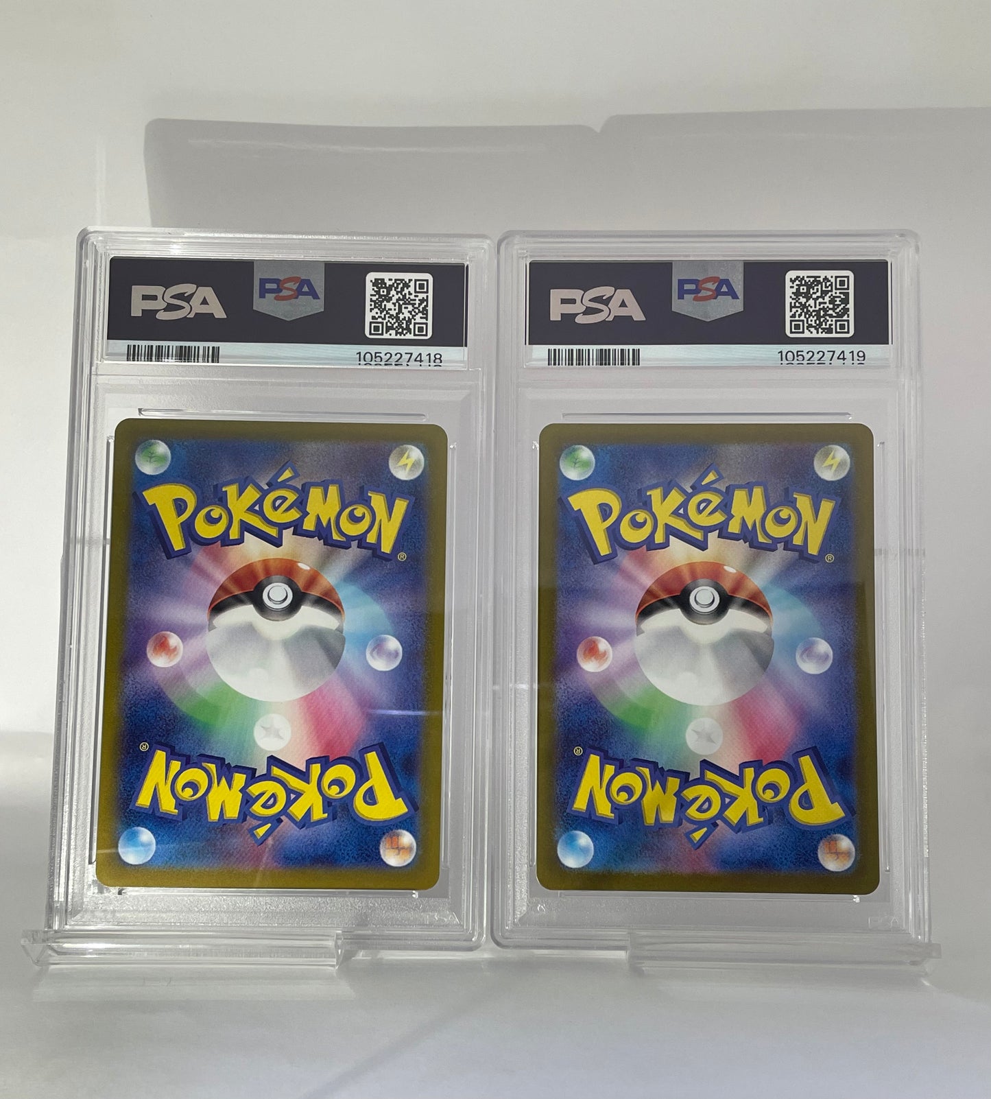 PSA 10 Gengar ex SR 088/071 & Gastly AR Set 2024 Wild Force Sequential Set Pokemon Card Japanese