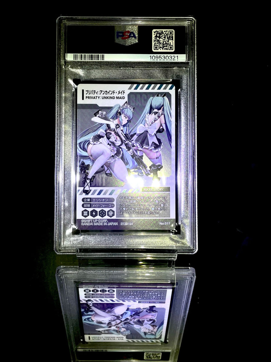 PSA 10 Privaty: Unkind Maid Goddess of Victory: Nikke wafer card japanese - TCG Slab Japan