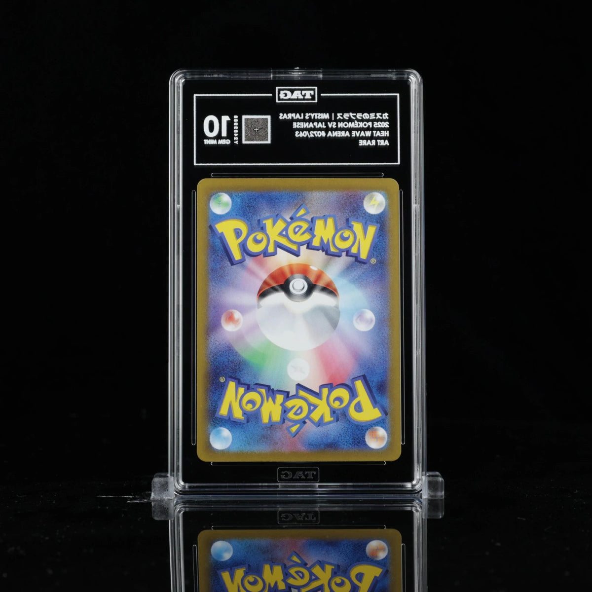 TAG 10 Misty's Lapras Pokémon SV Heat Wave Arena Japanese Card - TCG Slab Japan