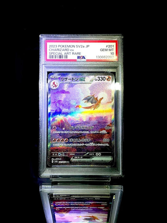 2023 Pokémon Japan SV2a Charizard ex SAR PSA10 (151 Set) - TCG Slab Japan