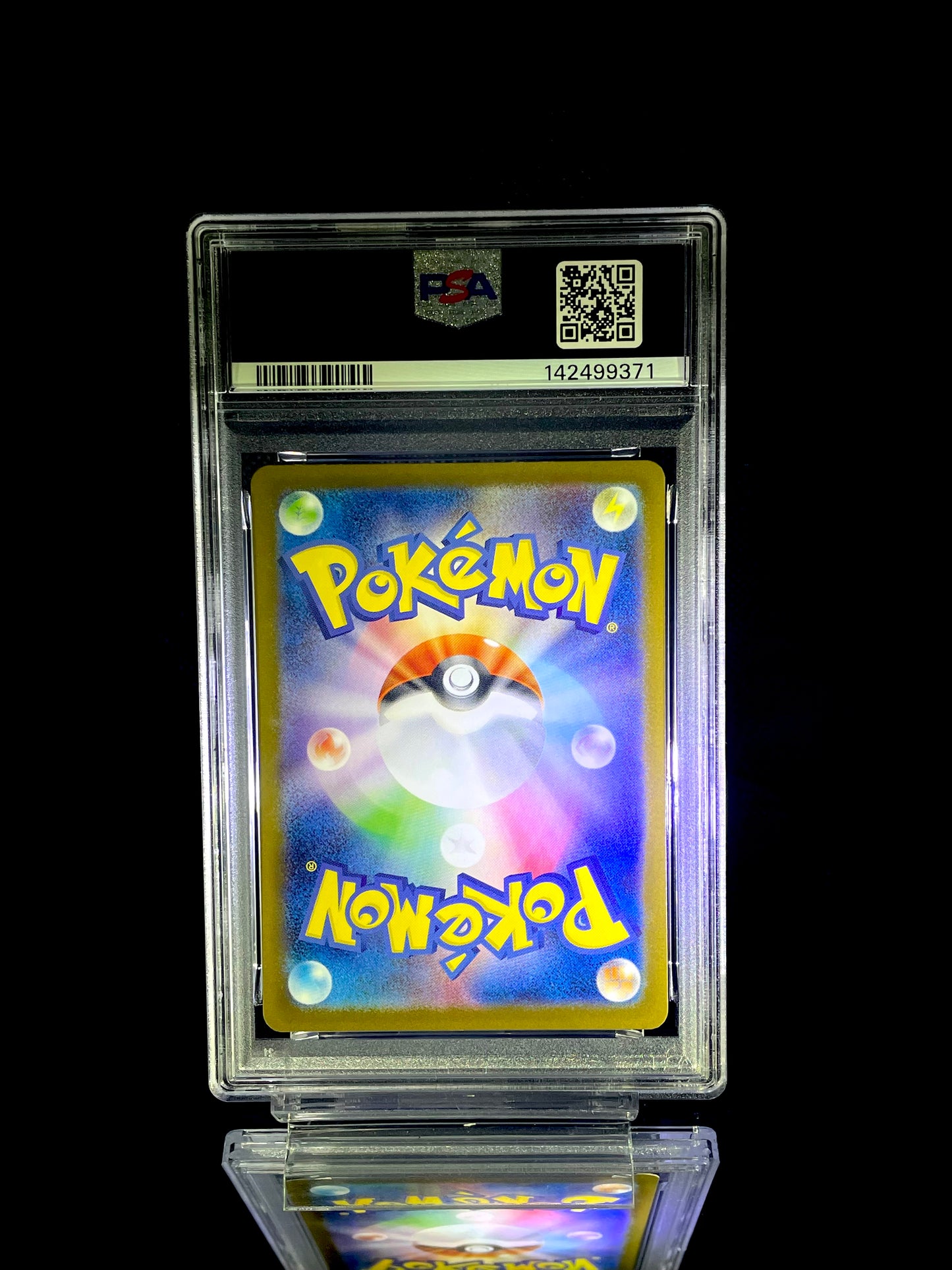 Rocket's Houndoom / 2025 POKEMON SV10 JP / #100 / ART RARE / PSA 10 / Cert 142499371 - Back