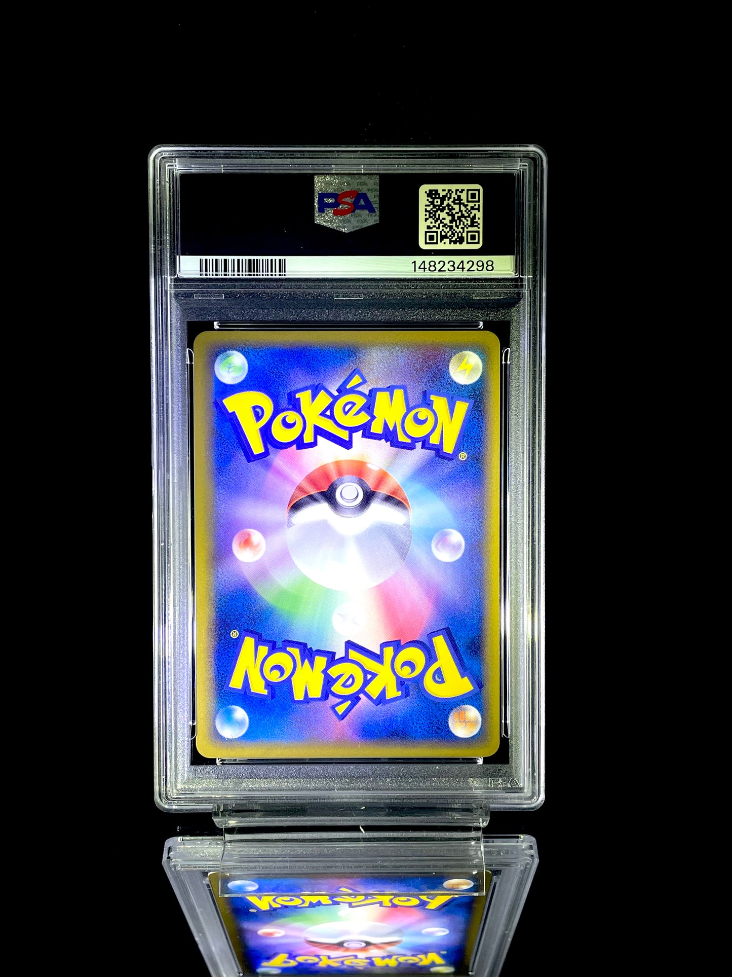 Pikachu-Holo / 2010 POKEMON JP WORLD COLL / #025 / null / PSA 10 / Cert 148234298 - Back