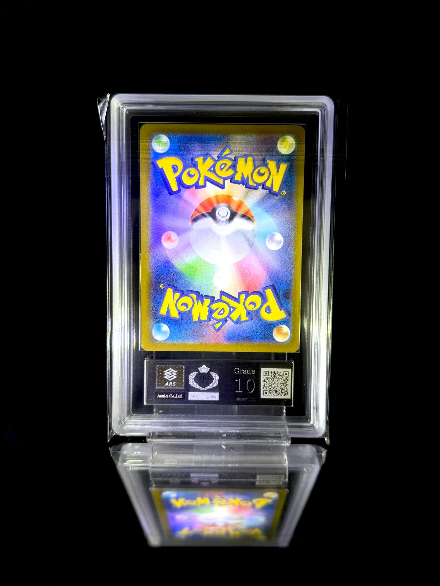 Fukuoka Pikachu / Pokemon Center Fukuoka Renewal Open / #289/SV-P / PROMO / ARS 10 / Cert 88574136 - Back