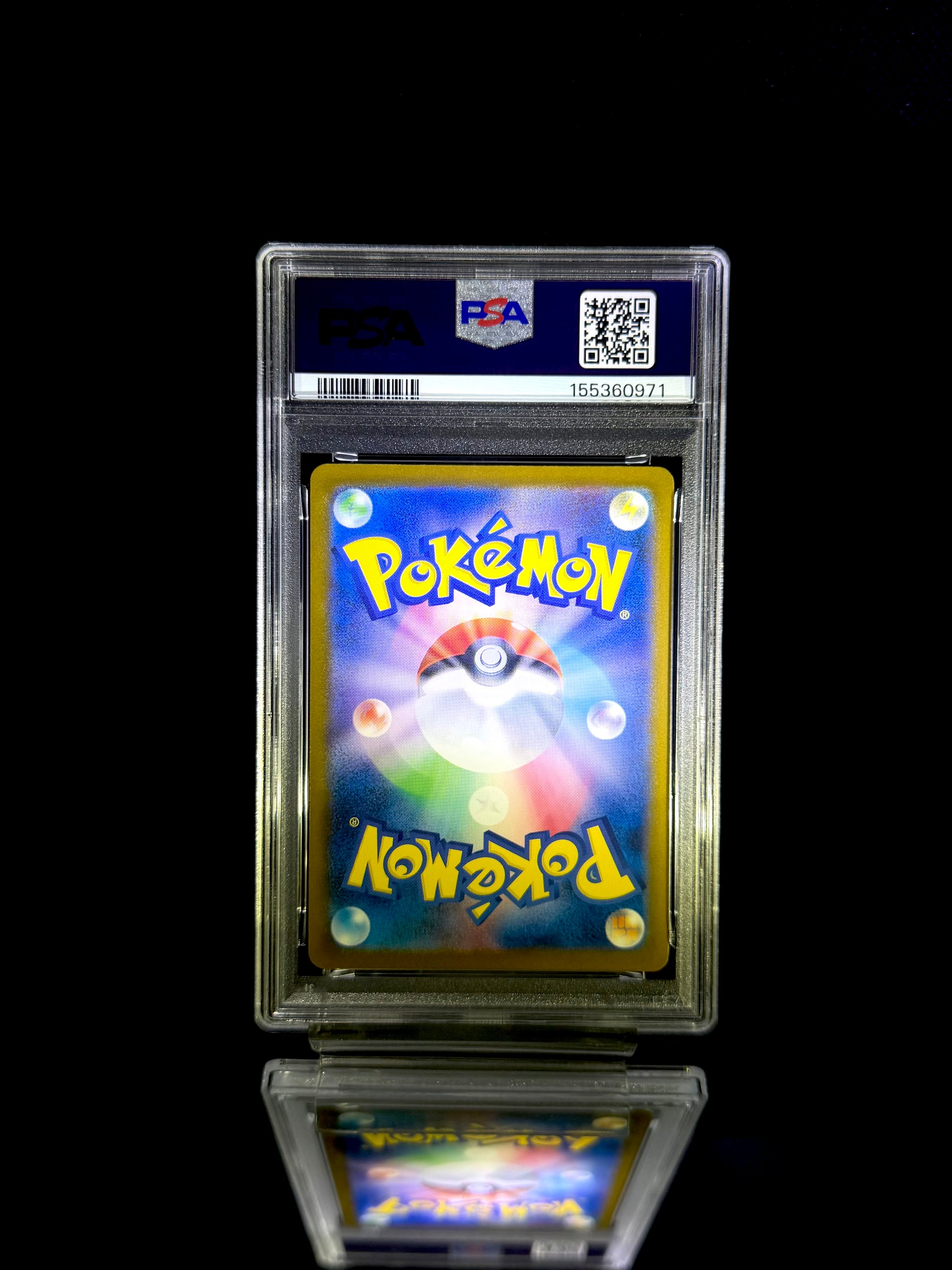 PIKACHU / 2025 POKEMON SV-P JP ILLUSTRATION CONTEST 2024 / #242 / GEM MT / PSA 10 / Cert 155360971 - Back