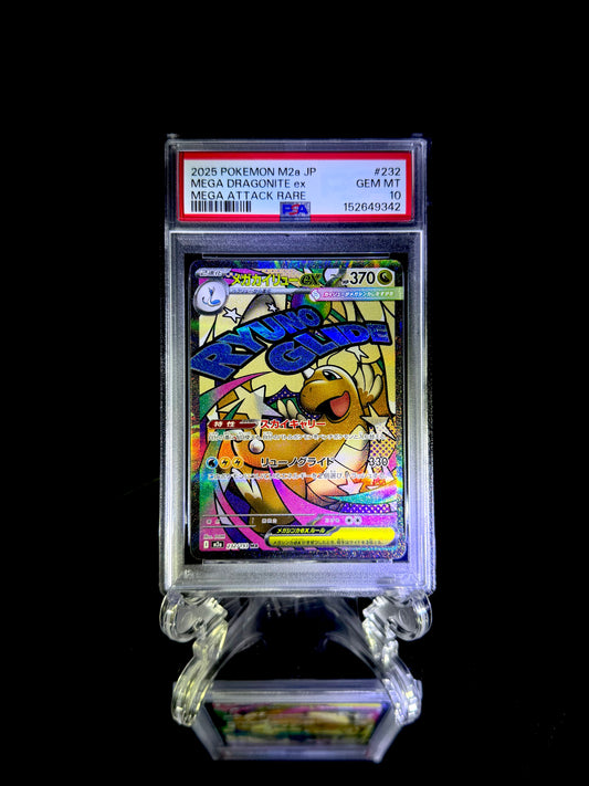 MEGA DRAGONITE ex / 2025 POKEMON M2a JP / #232 / MEGA ATTACK RARE / PSA 10 / Cert 152649342