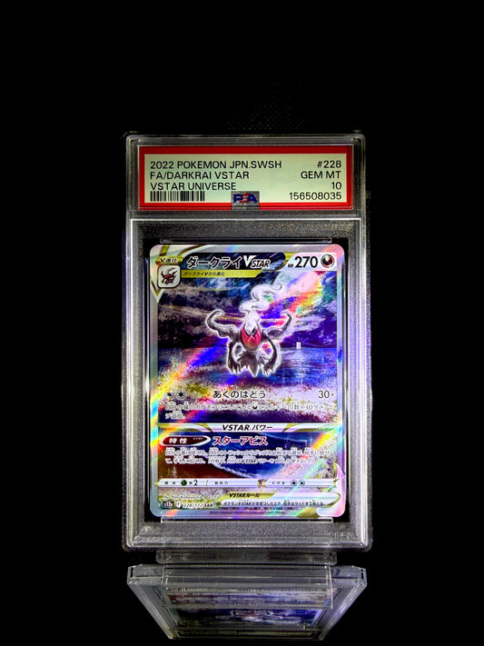 Darkrai VSTAR / VSTAR Universe / #228 / SAR / PSA 10 / Cert 156508035