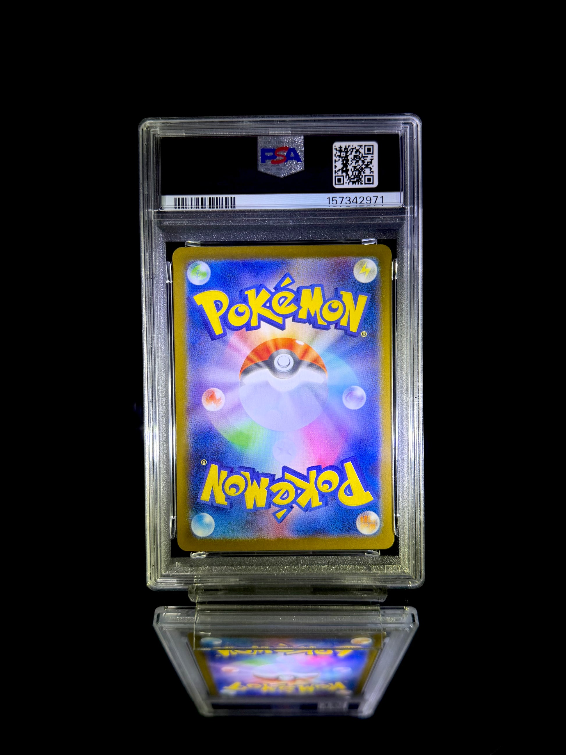 Vaporeon ex / 2024 POKEMON SV8a JP / #205 / SPECIAL ART RARE / PSA 10 / Cert 157342971 - Back