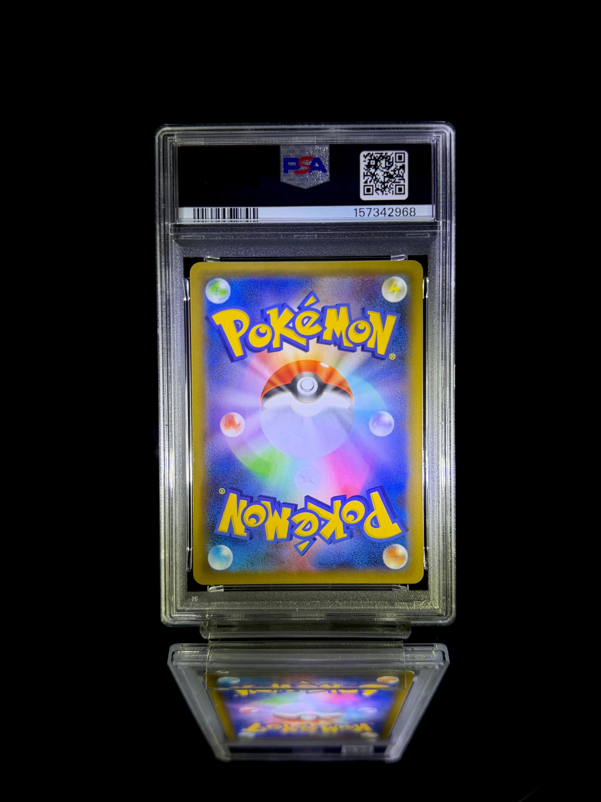 Mewtwo EX / 2021 POKEMON JAPANESE PCP 25TH ANNIVERSARY ED. / #022 / GEM MT / PSA 10 / Cert 157342968 - Back