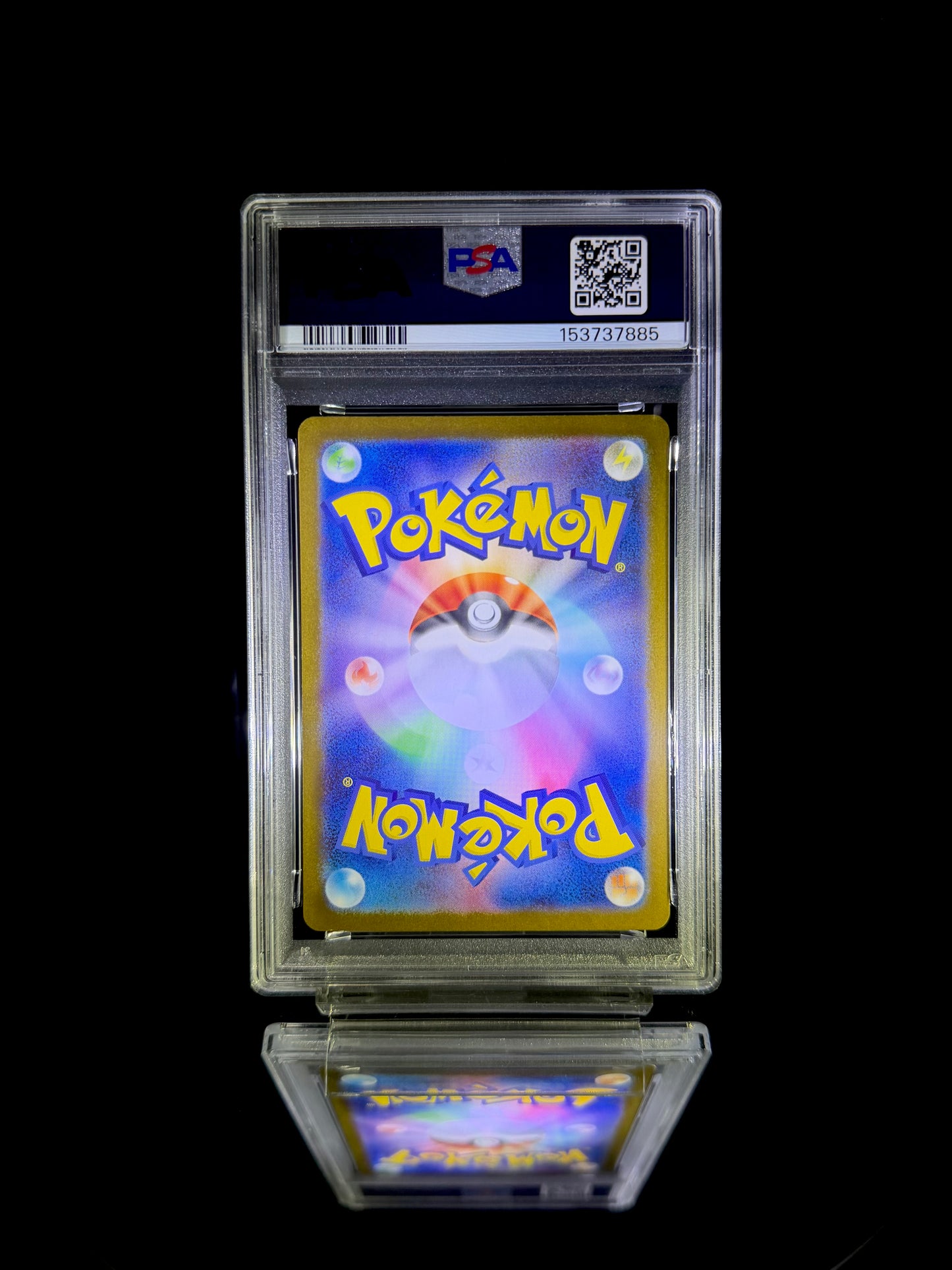 JOLTEON ex / 2024 POKEMON SV8a JP / #209 / SPECIAL ART RARE / PSA 10 / Cert 153737885 - Back