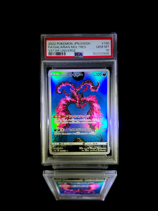 GALARIAN MOLTRES / 2022 POKEMON JPN.SWSH VSTAR UNIVERSE / #190 / GEM MT / PSA 10 / Cert 153737895