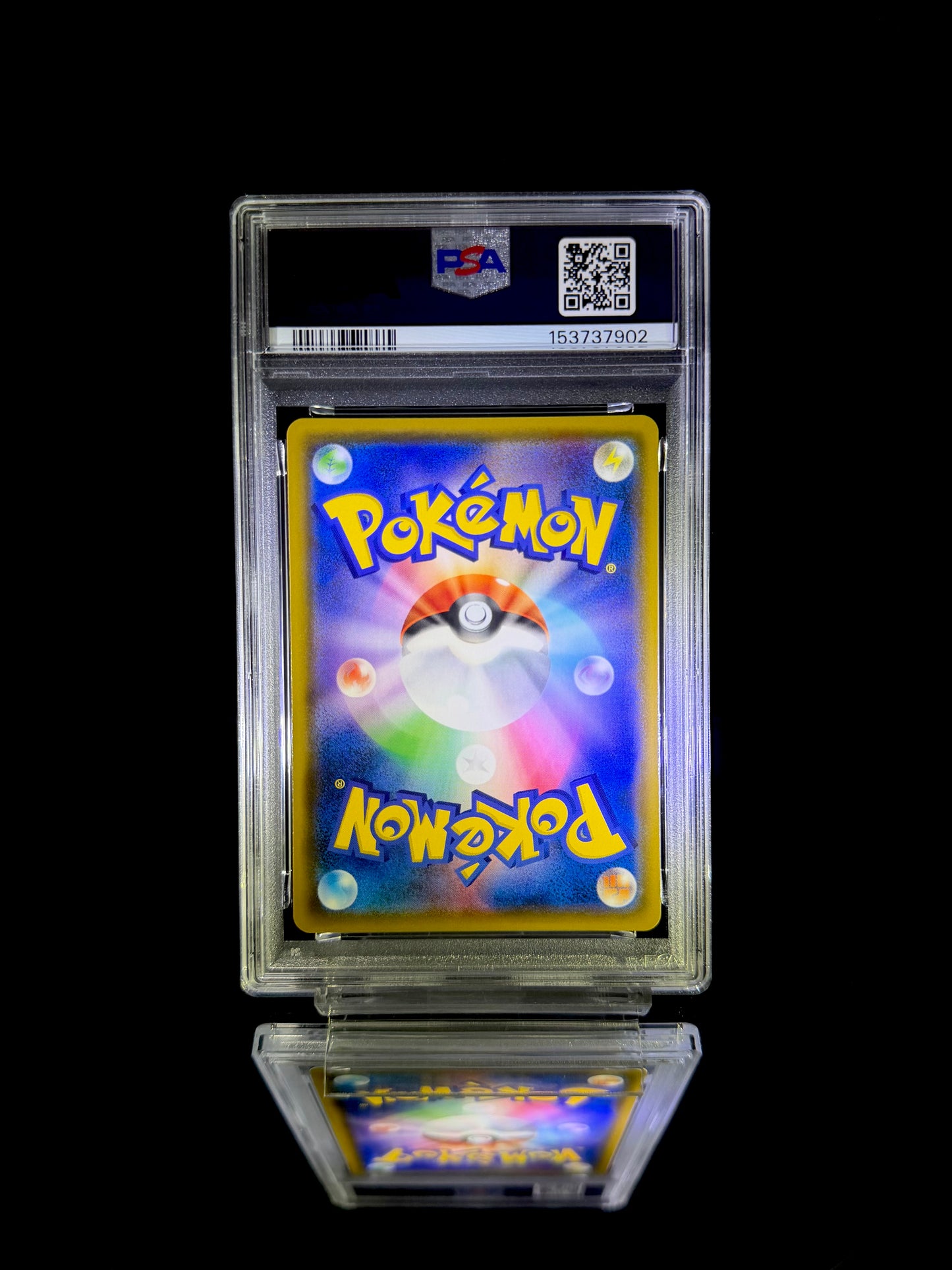 Ditto-Holo / 2018 P.M. JPN. SUN & MOON S.E.P. THUNDERCLAP SPARK / #043 / GEM MT / PSA 10 / Cert 153737902 - Back