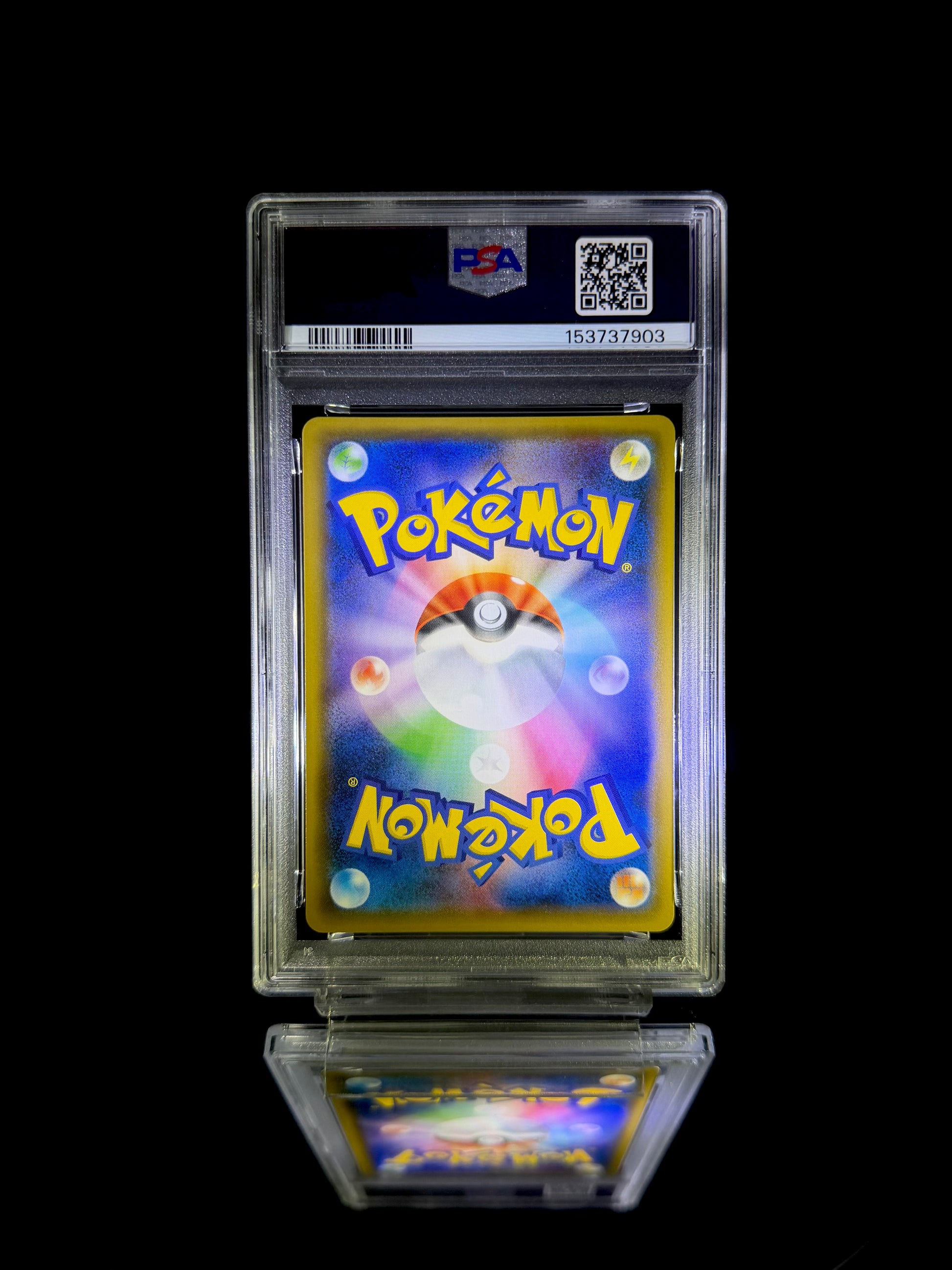 DITTO-HOLO / 2018 P.M. JPN. SUN & MOON S.E.P. THUNDERCLAP SPARK / #043 / GEM MT / PSA 10 / Cert 153737903 - Back