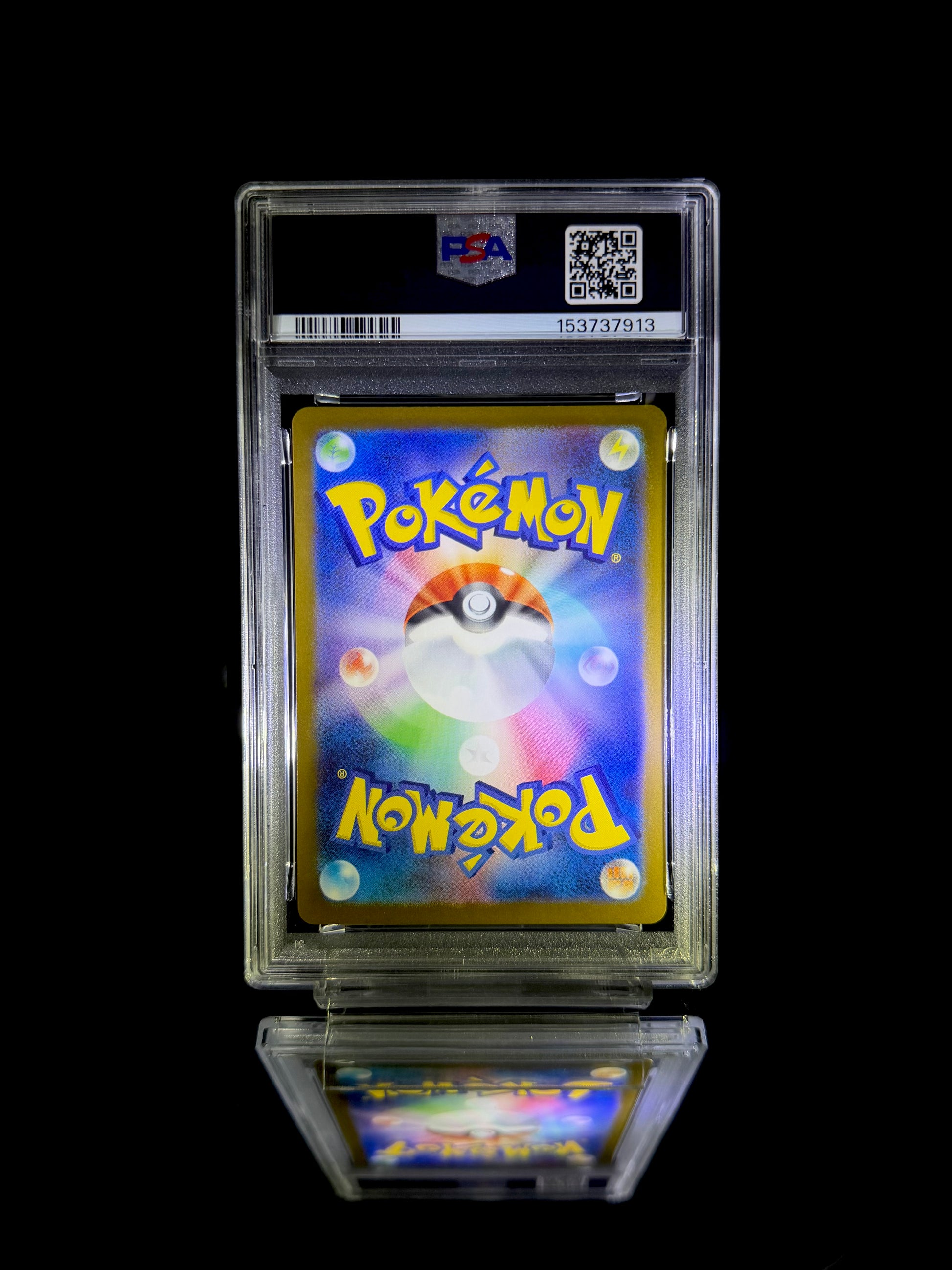 TEAM ROCKET'S MEOWTH / 2025 POKEMON SV10 JP / #109 / ART RARE / PSA 10 / Cert 153737913 - Back