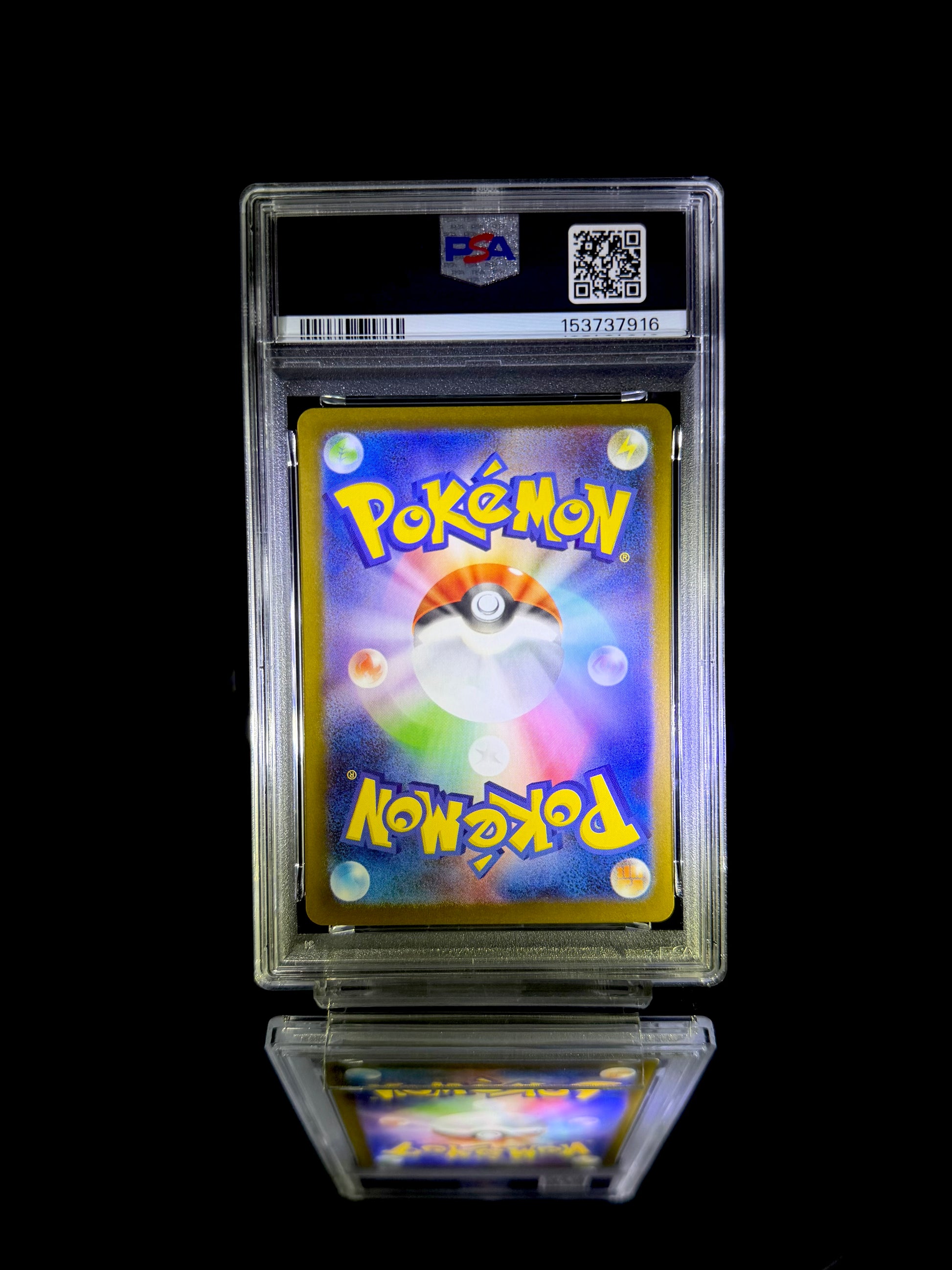 TEAM ROCKET'S MEOWTH / 2025 POKEMON SV10 JP / #109 / ART RARE / PSA 10 / Cert 153737916 - Back