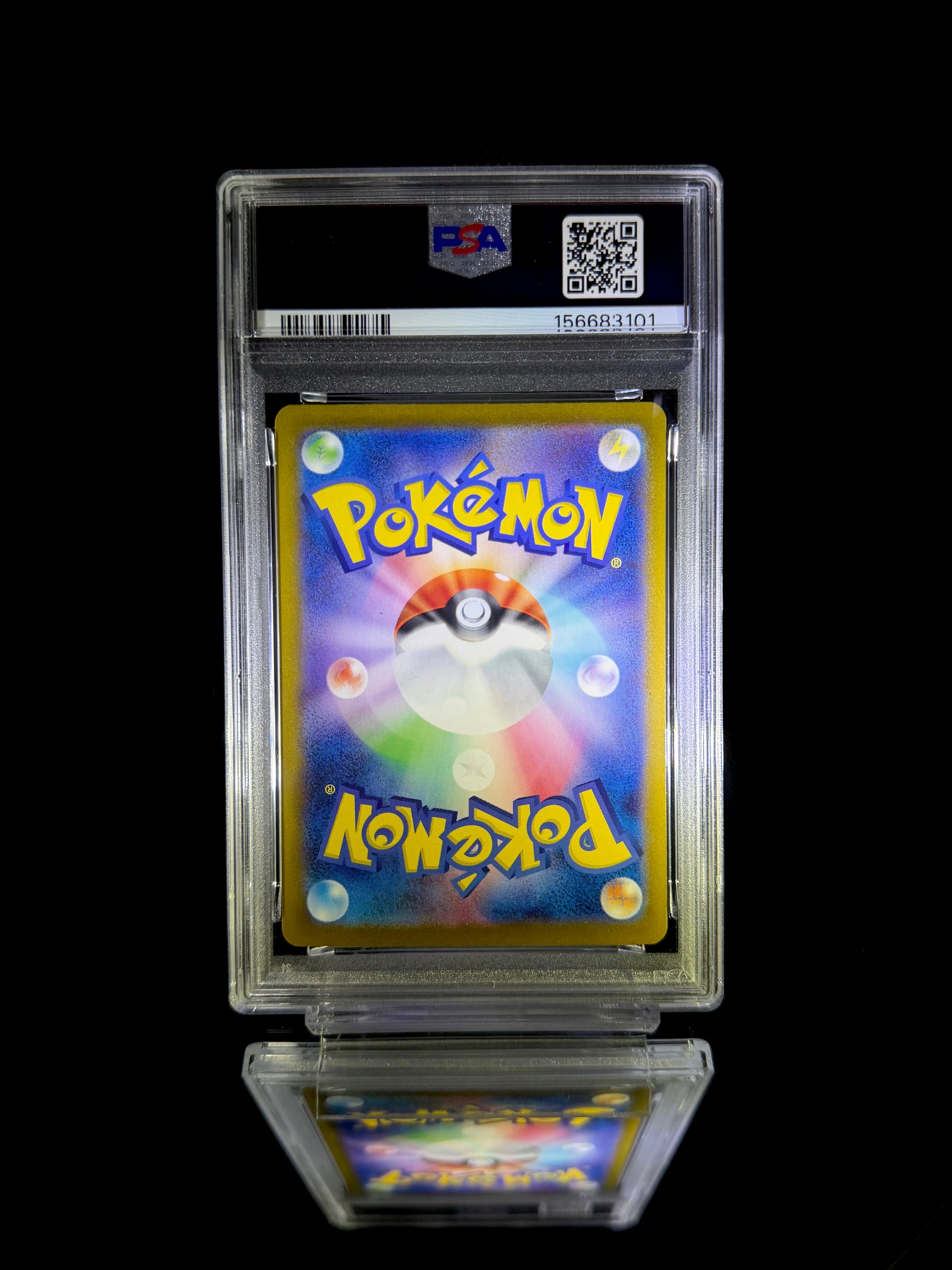 ROARING MOON ex / 2024 POKEMON SV8a JP / #218 / SPECIAL ART RARE / PSA 10 / Cert 156683101 - Back