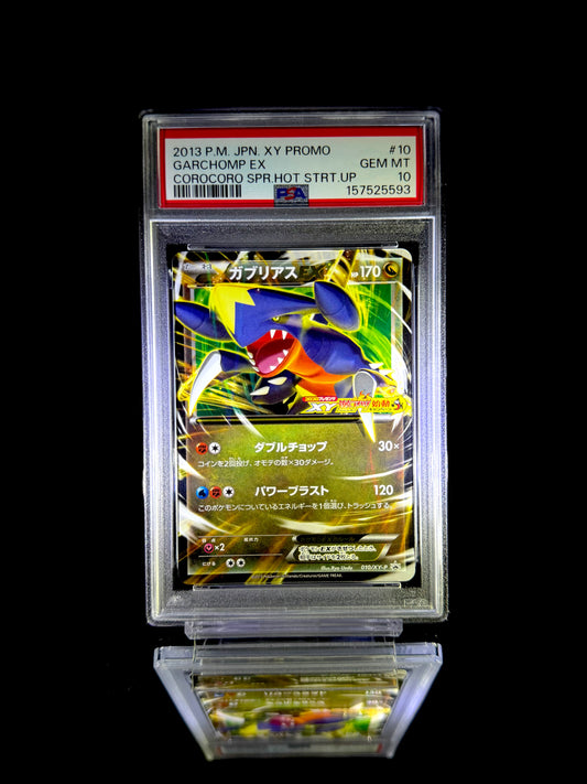 Garchomp EX / 2013 P.M. JPN. XY PROMO / #010/XY-P / GEM MT / PSA 10 / Cert 157525593