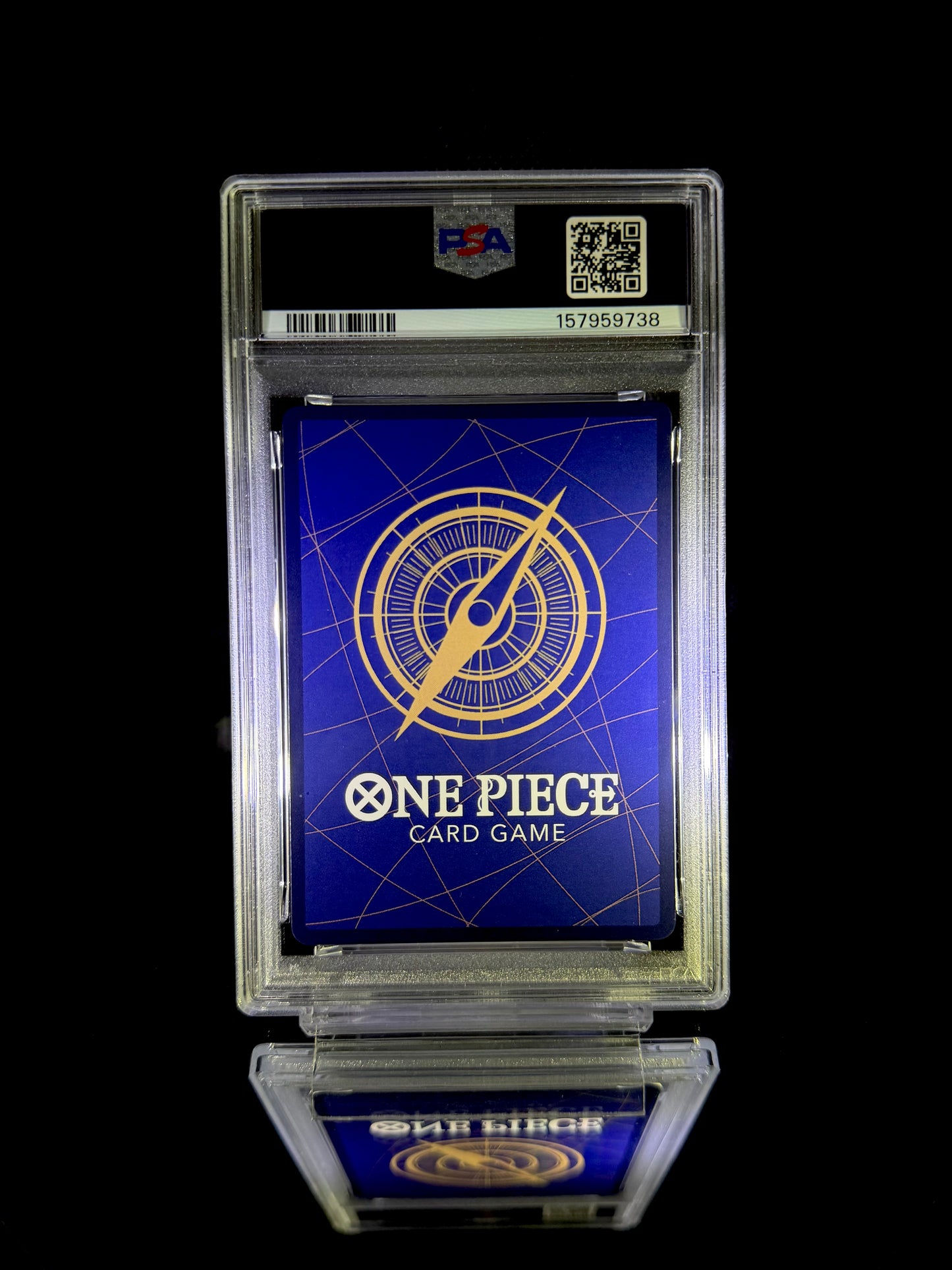 MONKEY D. LUFFY / 2023 ONE PIECE OP05 JP / #119 / ALTERNATE ART / PSA 10 / Cert 157959738 - Back