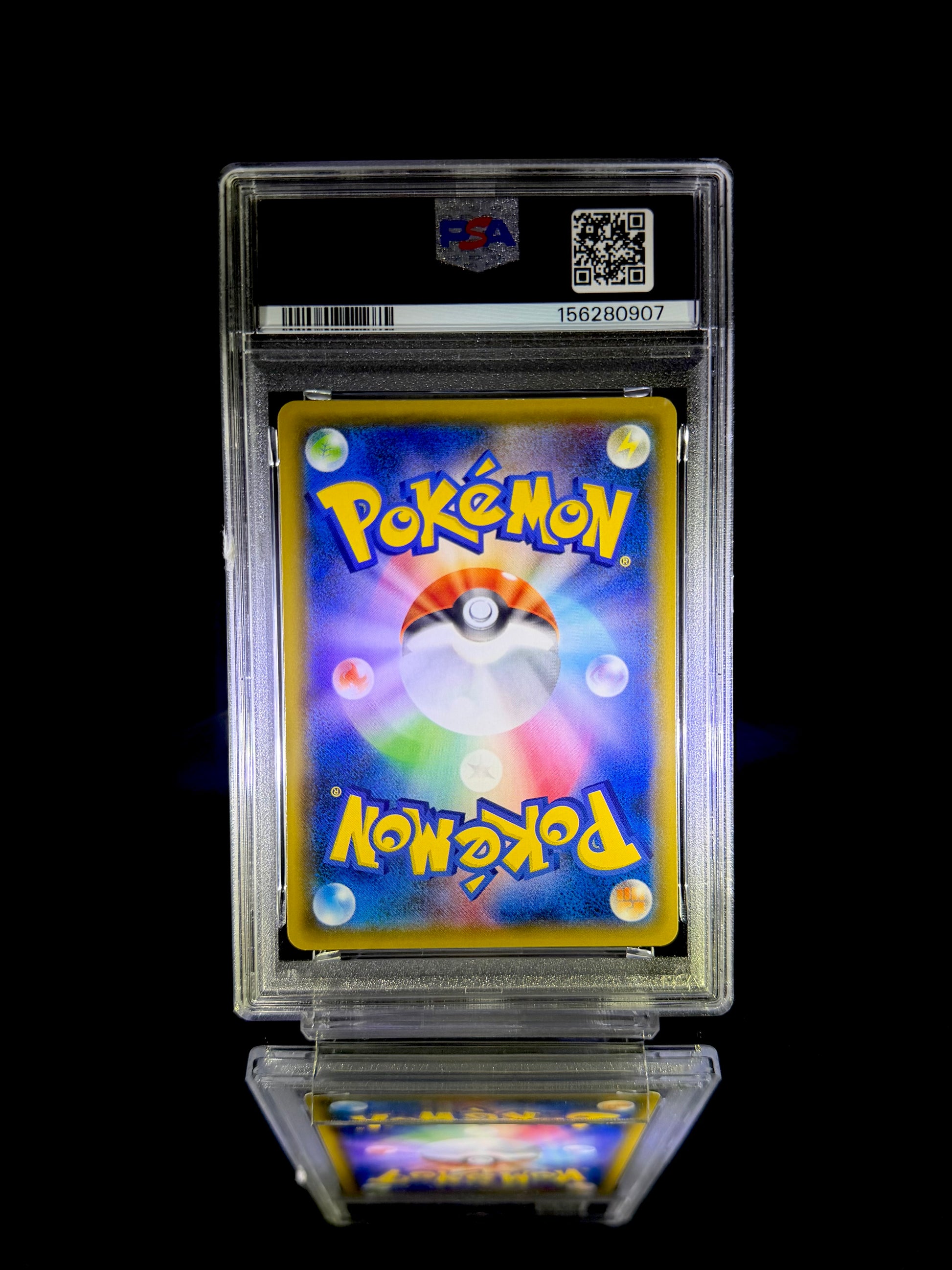 PIKACHU & ZEKROM GX / 2018 P.M. JPN. SUN & MOON TAG BOLT / #031 / GEM MT / PSA 10 / Cert 156280907 - Back