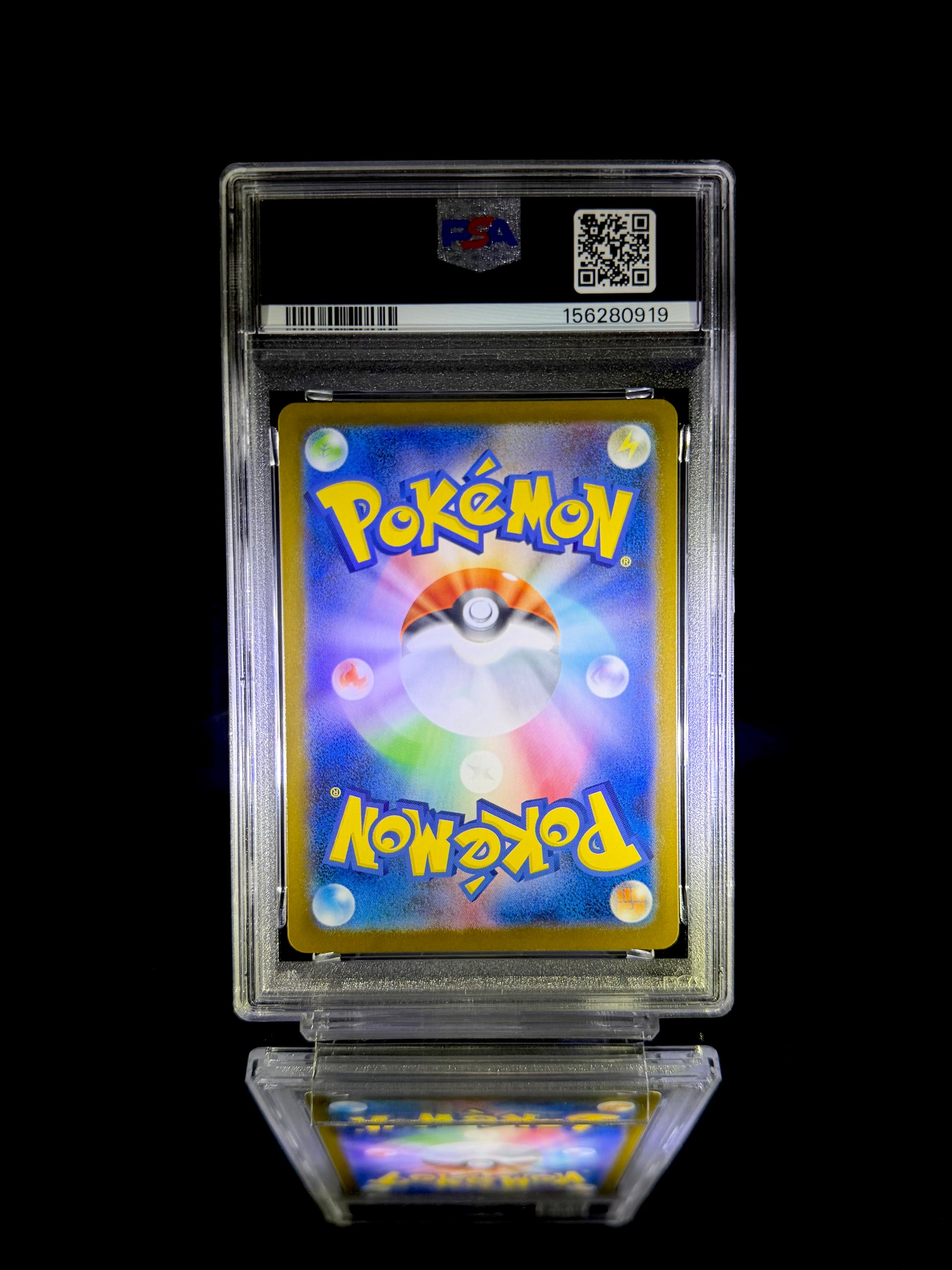 TEAM ROCKET'S WEEZING / 2025 POKEMON SV10 JP / #105 / ART RARE / PSA 10 / Cert 156280919 - Back