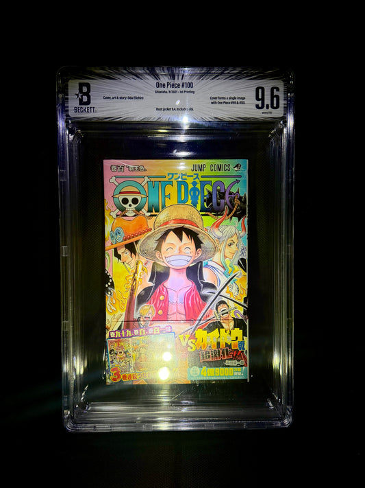 One Piece #100 / Shueisha, 9/2021 - 1st Printing / BGS 9.6