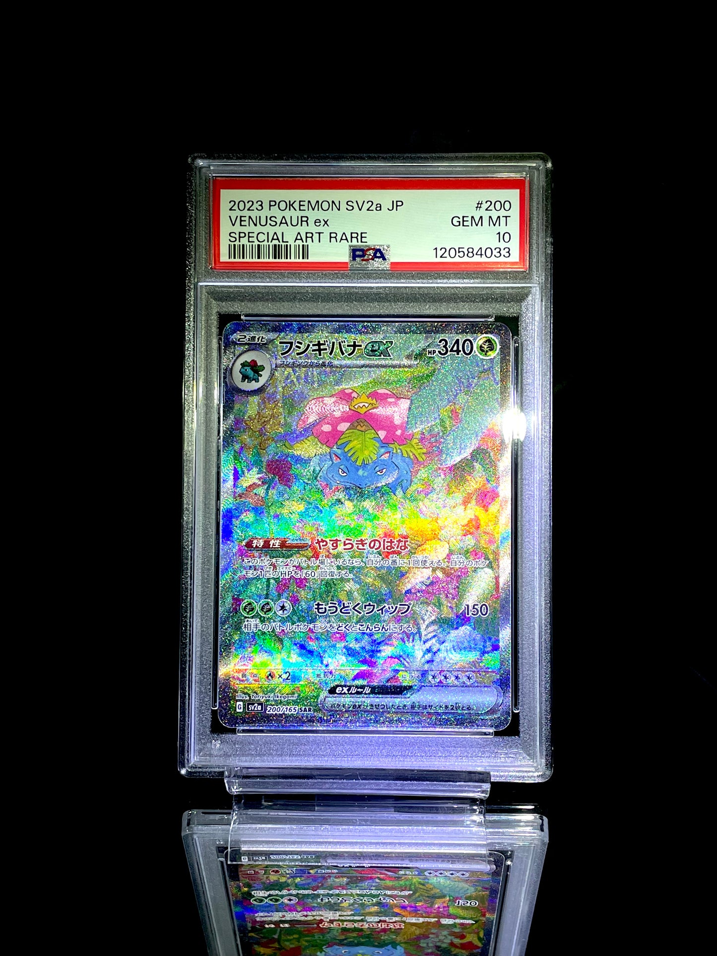 [Set] Pokémon SV2a Venusaur ex / Charizard ex / Blastoise ex SAR Trio PSA10 (Japanese 151)