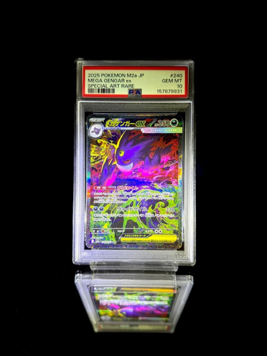 MEGA GENGAR ex / 2025 POKEMON M2a JP / 240 / SPECIAL ART RARE / PSA 10 / Cert 157879931 - TCG Slab Japan