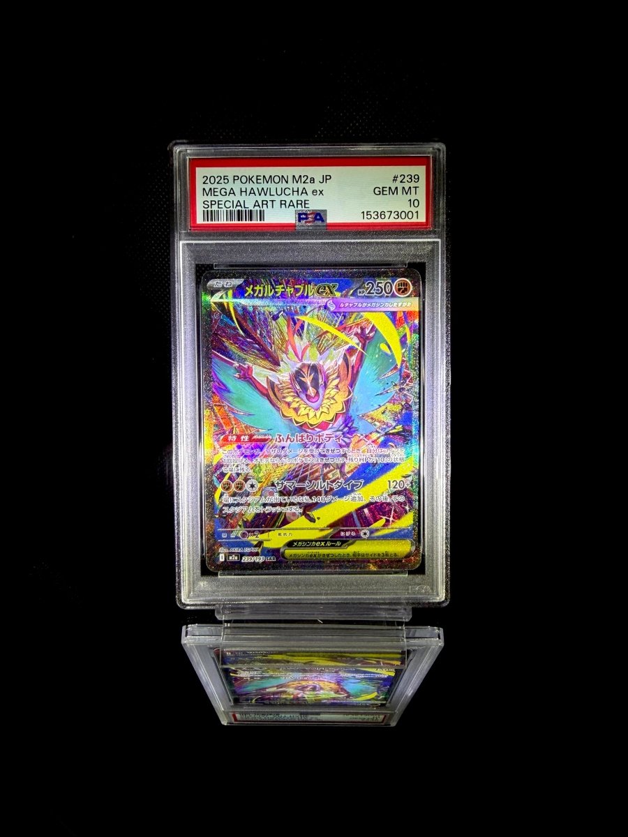 MEGA HAWLUCHA ex / 2025 POKEMON M2a JP / 239 / SPECIAL ART RARE / PSA 10 / Cert 153673001 - TCG Slab Japan