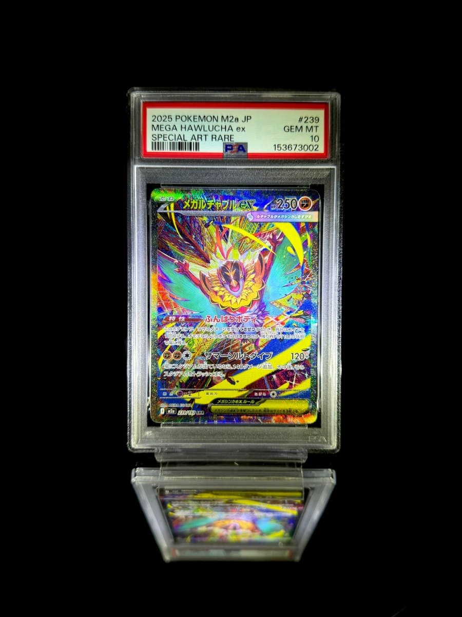 MEGA HAWLUCHA ex / 2025 POKEMON M2a JP / 239 / SPECIAL ART RARE / PSA 10 / Cert 153673002 - TCG Slab Japan