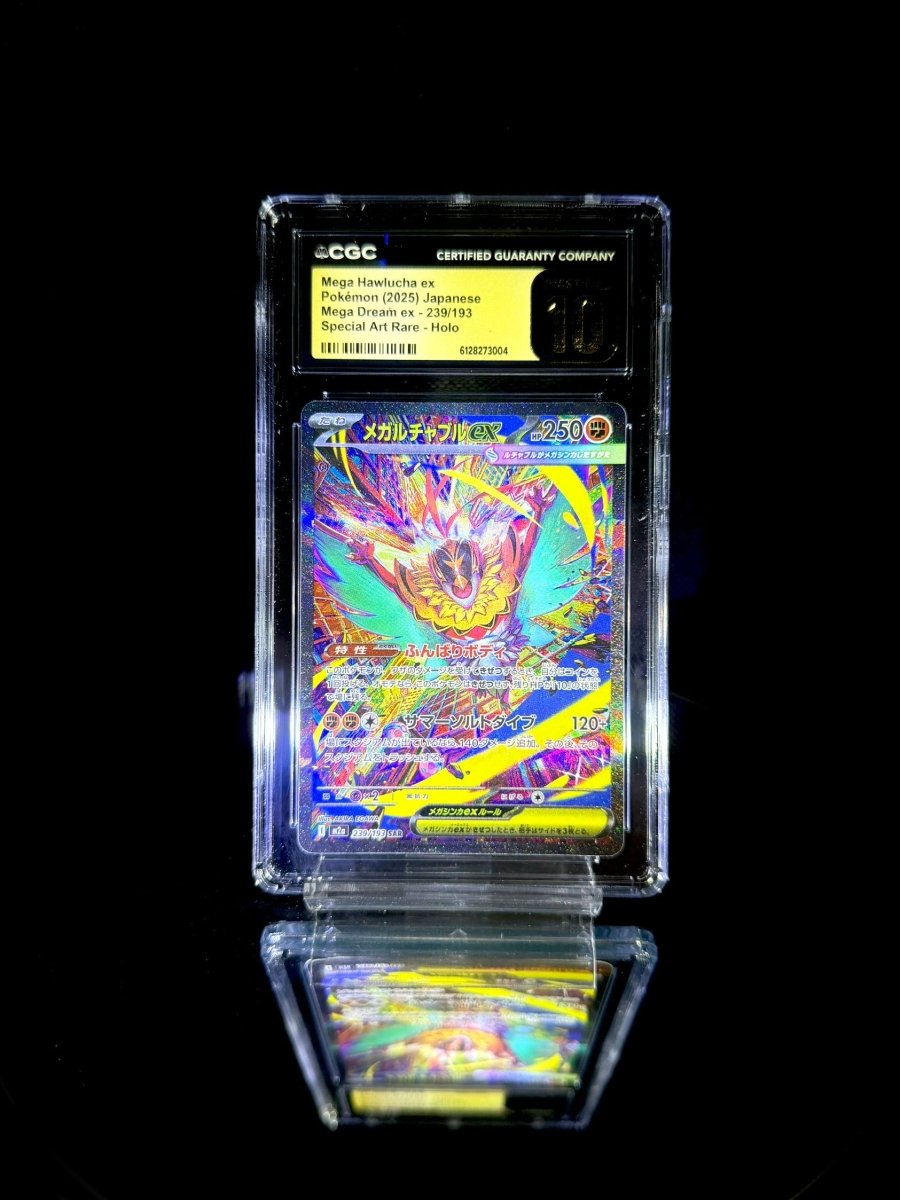 Mega Hawlucha ex / Mega Dream ex / 239/193 / Special Art Rare / CGC 10 / Cert 6128273004 - TCG Slab Japan