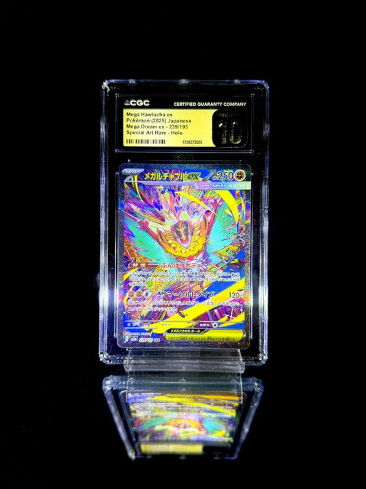 Mega Hawlucha ex / Mega Dream ex / 239/193 / Special Art Rare / CGC 10 / Cert 6128273005 - TCG Slab Japan