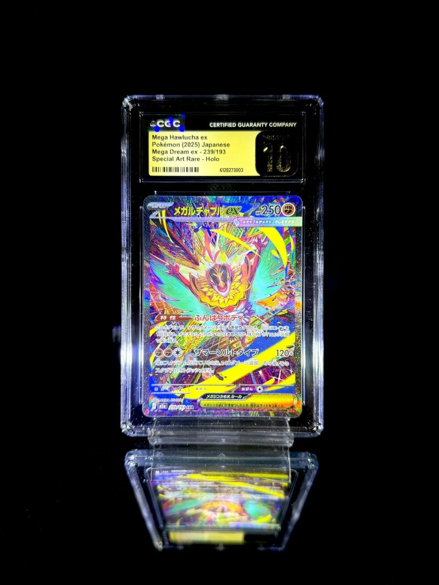 Mega Hawlucha ex / Mega Dream ex / 239/193 / Special Art Rare - Holo / CGC 10 / Cert 6128273003 - TCG Slab Japan