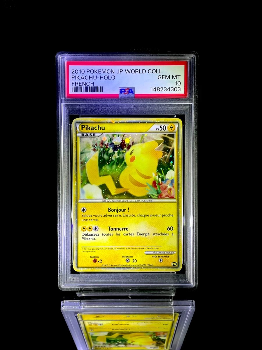 Pikachu / 2010 POKEMON JP WORLD COLL / 025 / HOLO / PSA 10 / Cert 148234303 - TCG Slab Japan