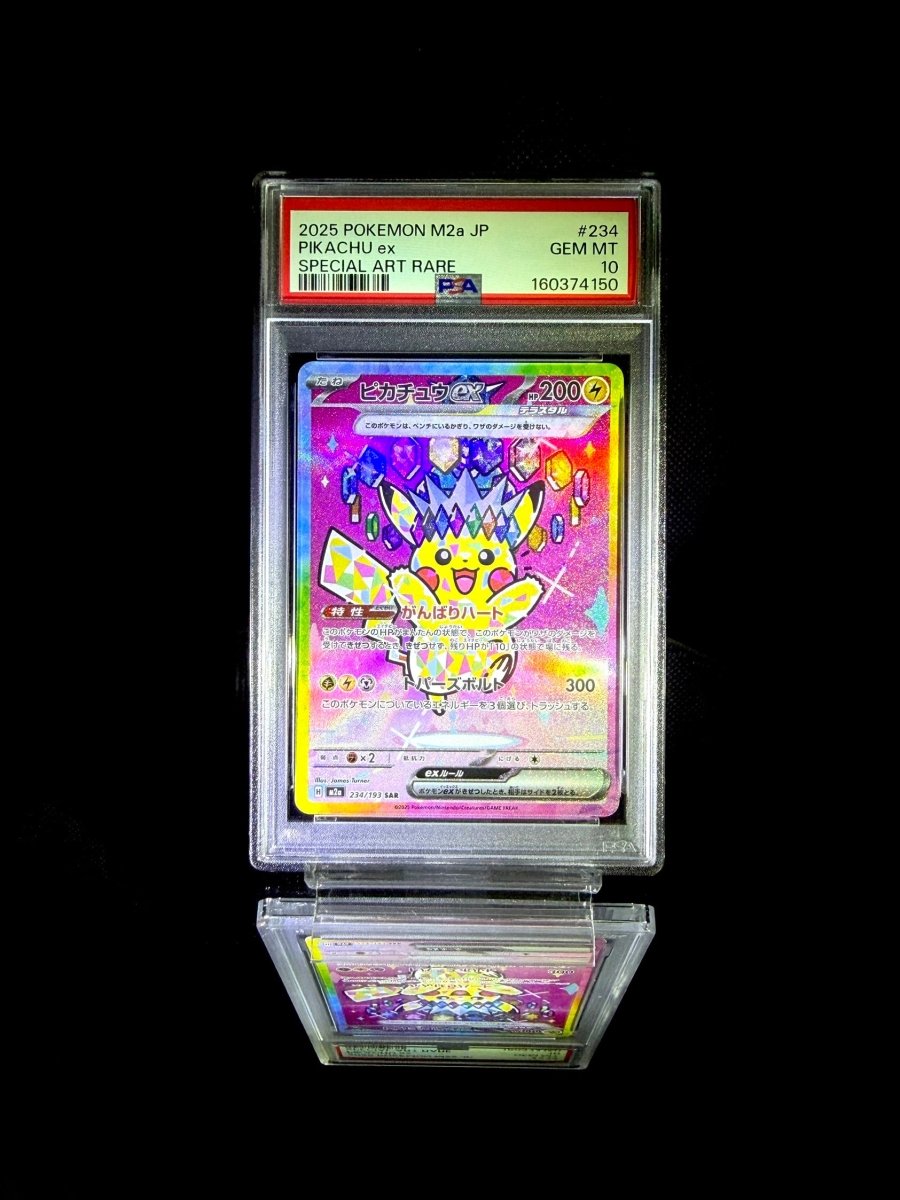 PIKACHU ex / 2025 POKEMON M2a JP / 234 / SPECIAL ART RARE / PSA 10 / Cert 160374150 - TCG Slab Japan