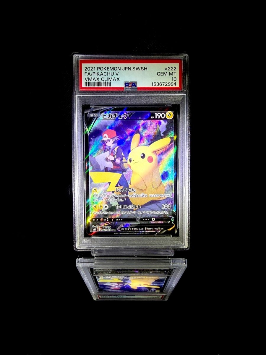 Pikachu V / VMAX CLIMAX / 222 / CSR / PSA 10 / Cert 153672994 - TCG Slab Japan