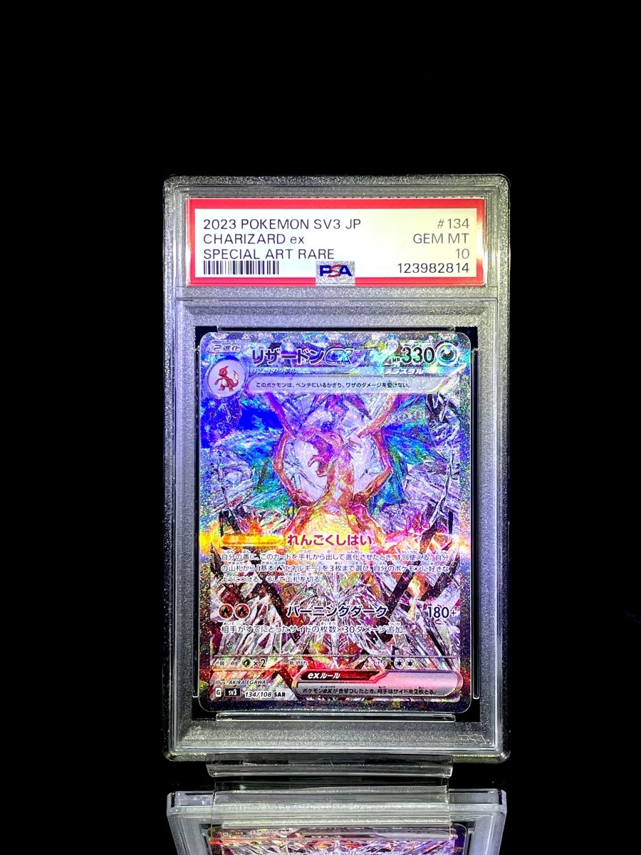 PSA 10 2023 Pokemon SV3 JP Charizard ex - Special Art Rare - TCG Slab Japan