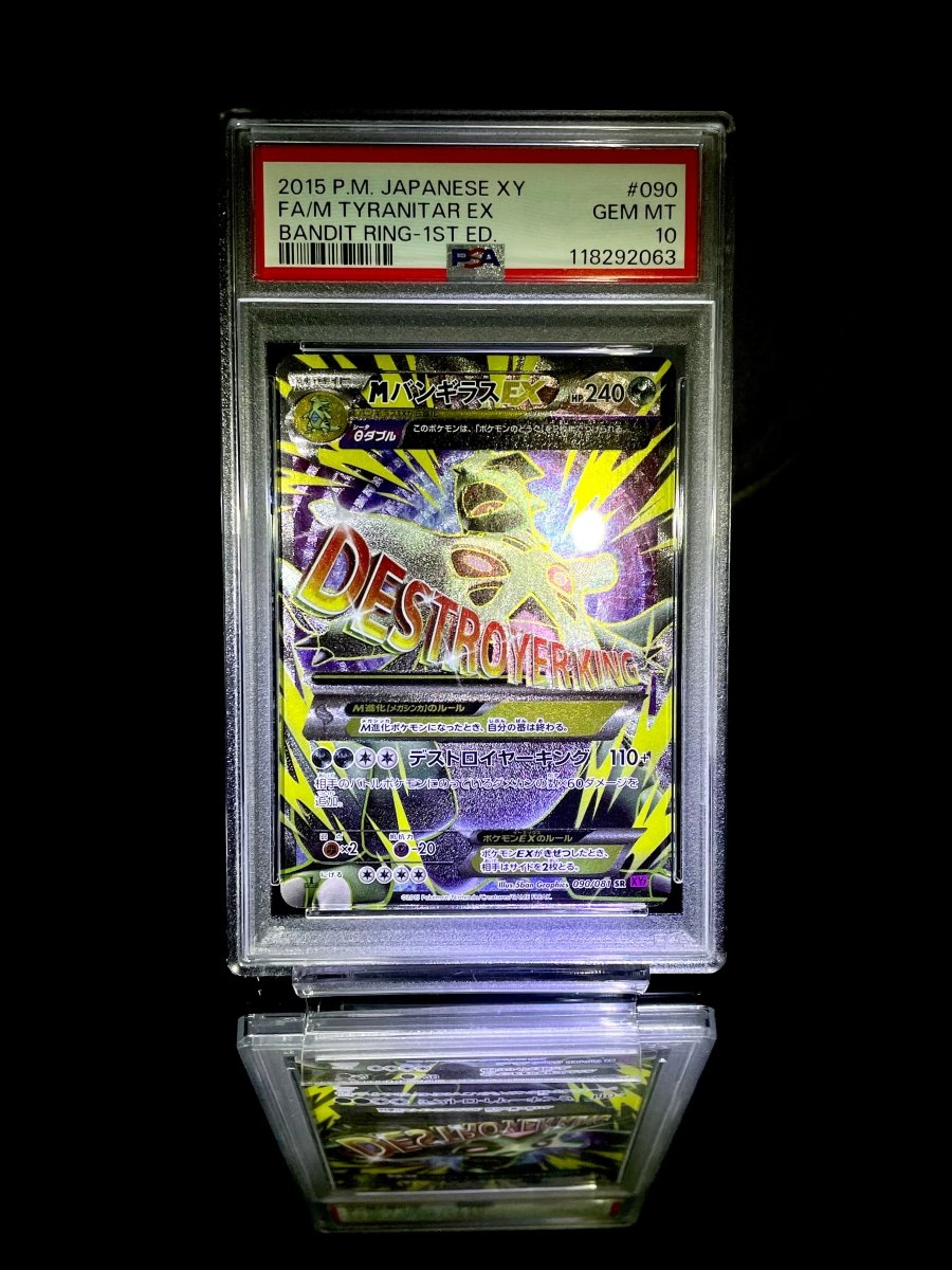 PSA 10 M Tyranitar EX japanese pokemon cards - TCG Slab Japan