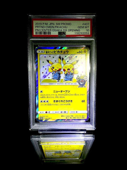 PSA 10 Pikachu Osaka DX Opening Promo japanese pokemon cards - TCG Slab Japan