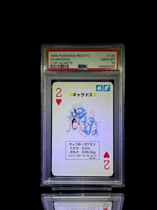 PSA10 POKEMON GYARADOS PLAYING CARD RED - TCG Slab Japan