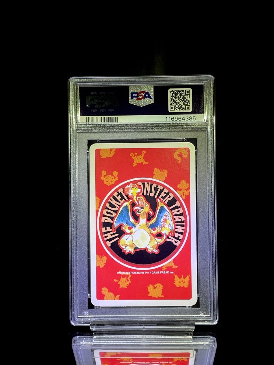 PSA10 SEQUENTIAL SET BULBASAUR & CHARMANDER & SQUIRTLE PLAYING CARD RED - TCG Slab Japan