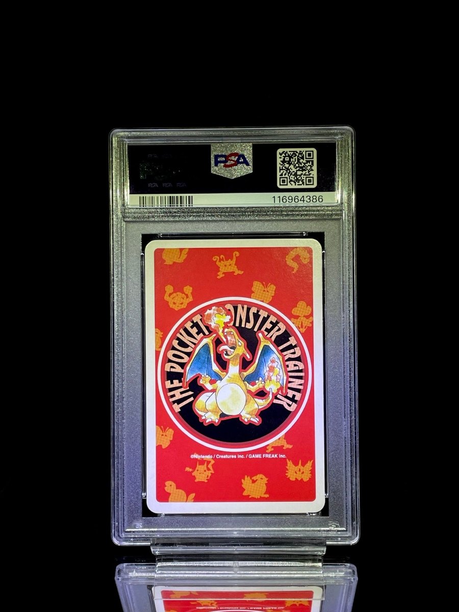 PSA10 SEQUENTIAL SET BULBASAUR & CHARMANDER & SQUIRTLE PLAYING CARD RED - TCG Slab Japan