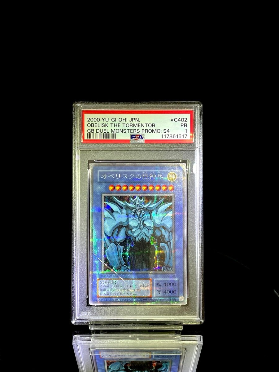 SET PSA 1 2000 YU - GI - OH! JPN. WINGED DRAGON OF RA / SLIFER THE SKY DRAGON / OBELISK THE TORMENTOR - TCG Slab Japan