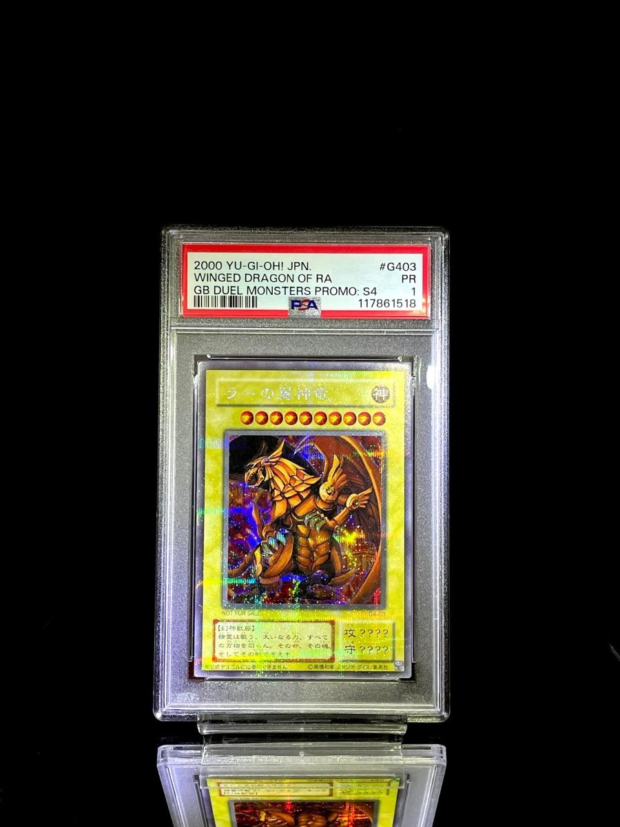 SET PSA 1 2000 YU - GI - OH! JPN. WINGED DRAGON OF RA / SLIFER THE SKY DRAGON / OBELISK THE TORMENTOR - TCG Slab Japan