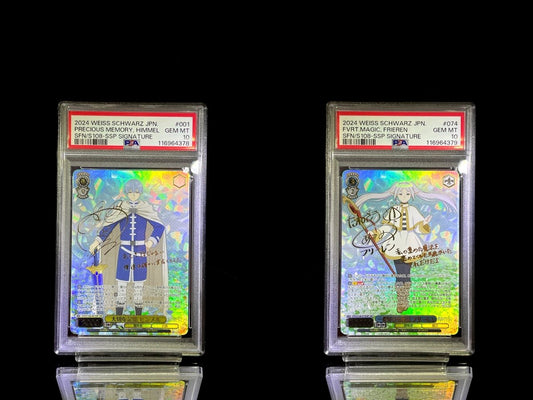 SET PSA 10 Weiss Schwarz Frieren: Beyond Journey’s End – Himmel & Frieren (SSP) - TCG Slab Japan